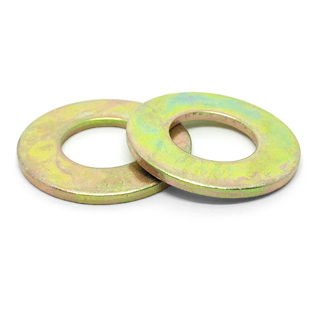 M16 Class 10 Hardened Flat Washers Zinc Yellow