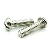 #10-32x1" Aluminum Slotted Round Head Machine Screw
