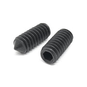 #6-32x1" Alloy Cone Point Allen Socket Set Screw Black Oxide