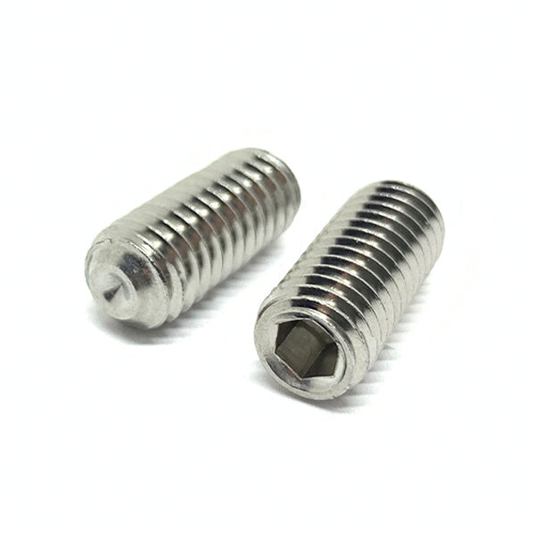 1/2-13x7/8" Stainless Steel Cup Point Allen Socket Set Screw