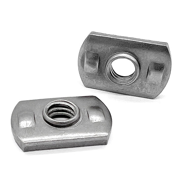#10-24 Dual Rib Prong Spot Weld Nuts