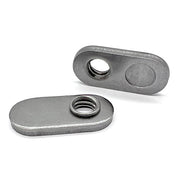 5/16"-18 Single Tab Spot Weld Nuts w/ Target