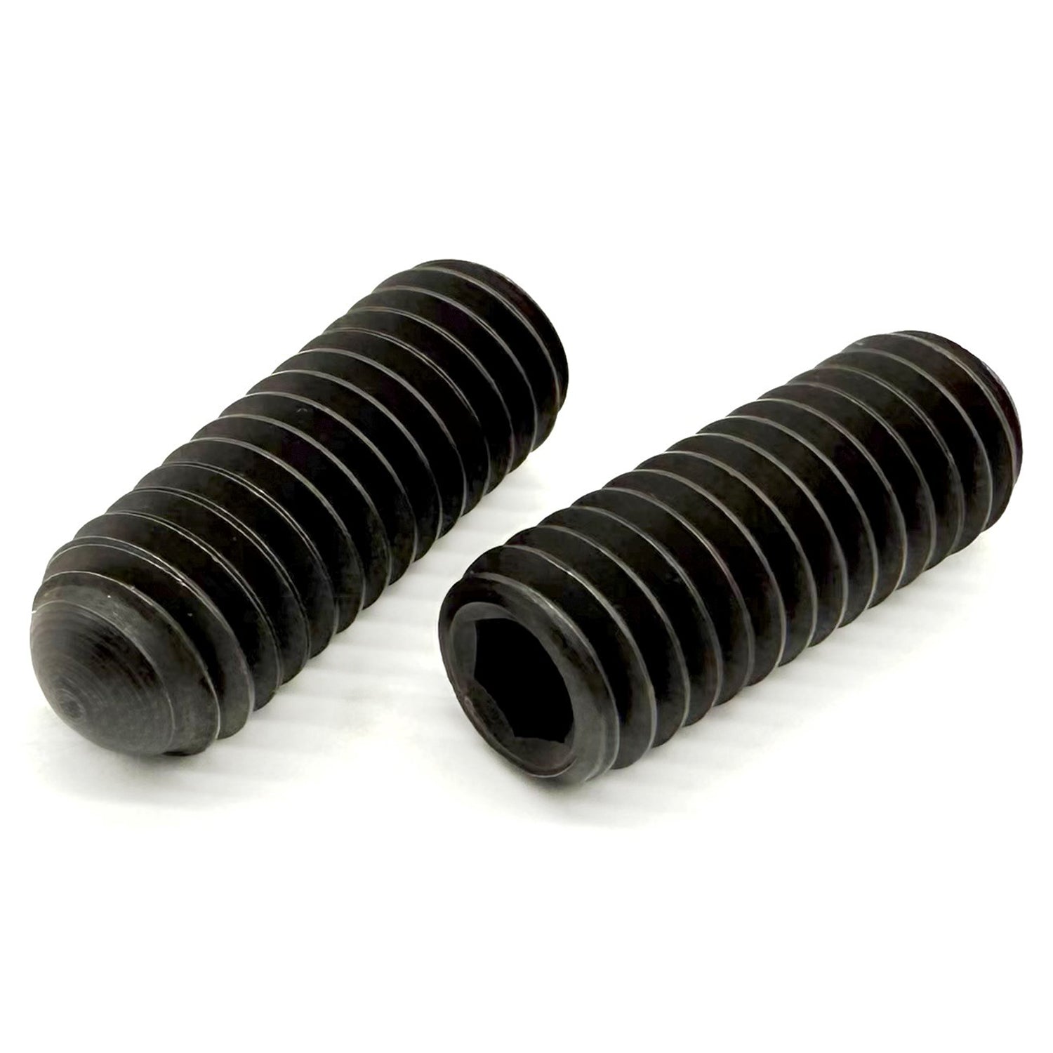 #10-24x3/16" Alloy Oval Point Allen Socket Set Screw Black Oxide