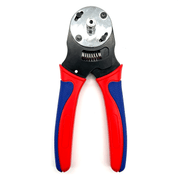 DT Crimper, 4 Way Indent, 8 Impression Closed Barrel Crimper for DT Contacts - Gage 14, 16, 18