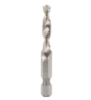12 Piece Combined Drill Tap and Countersink Set with 1/4" Quick Change Hex Shank