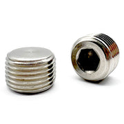 1/4"-18 18-8 Stainless Steel Dry Seal Pipe Plugs