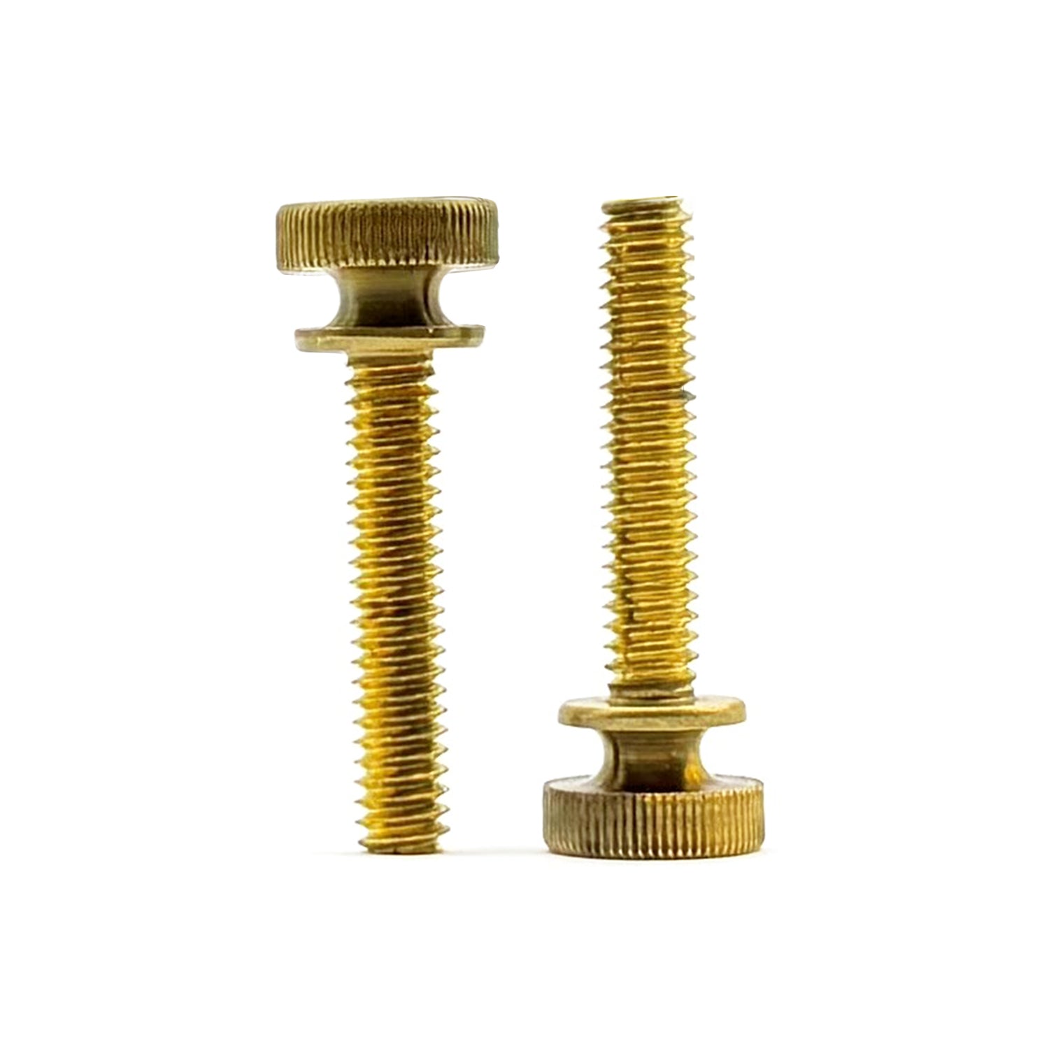 #10-32x1/2" Brass Thumb Screw