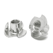 #10-32x5/16" 18-8 Stainless Steel 3 Prong T Nuts