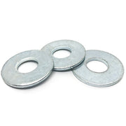1" USS Low Carbon Flat Washers Zinc