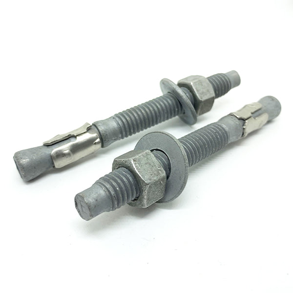 1/2-13x7" Wedge Anchor w/ Nut & Washer Galvanized Steel