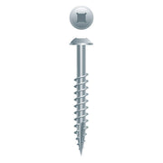 #8 Round Washer Head 8 x 1, PH/SQ, Type '17',  Zinc