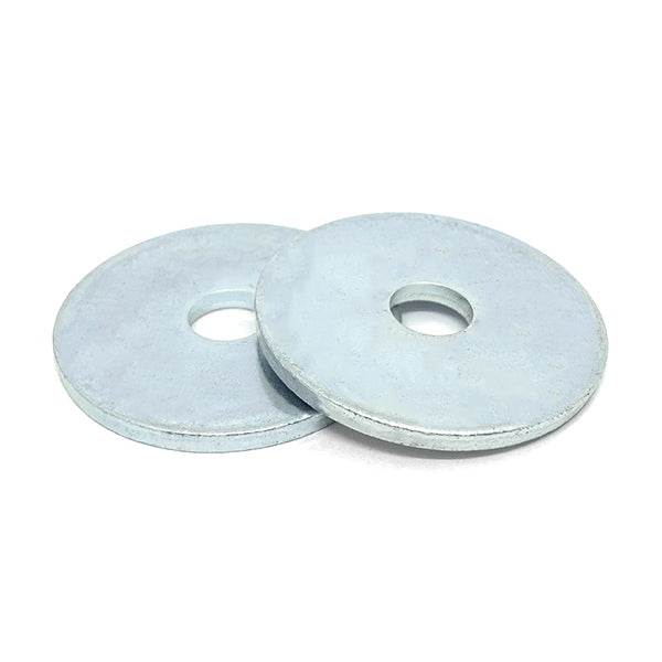 1/2"x2 Low Carbon 1/8" Extra Thick Fender Washers Zinc