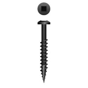 #6 Strong-Point Pan Head 6-20 x 1-1/2, SQ, Type '17', Black Oxide