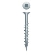 #8 Strong-Point Flat Head w/Nibs 8 x 1, SQ, Type '17',  Zinc