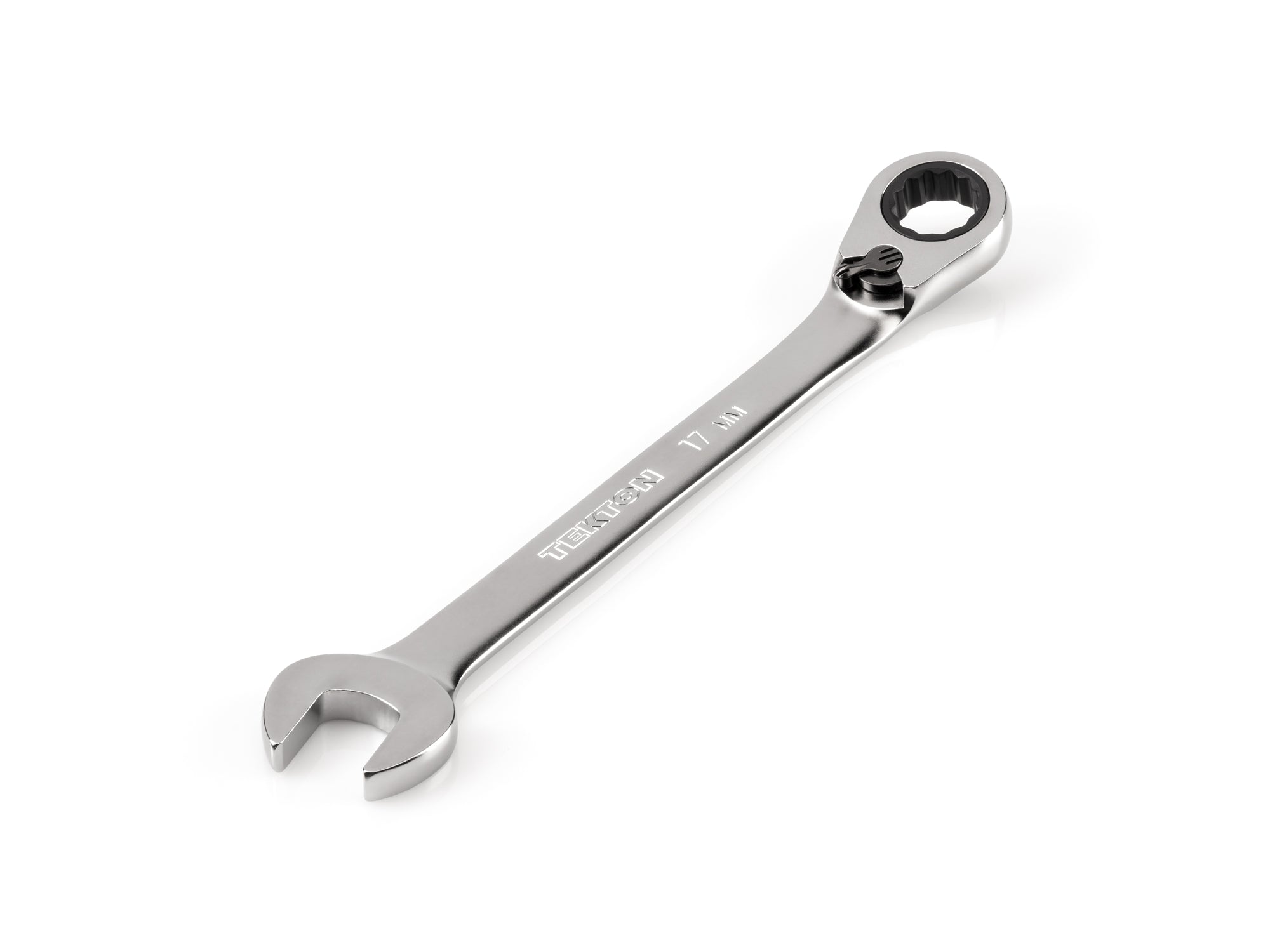 17 mm Reversible 12-Point Ratcheting Combination Wrench