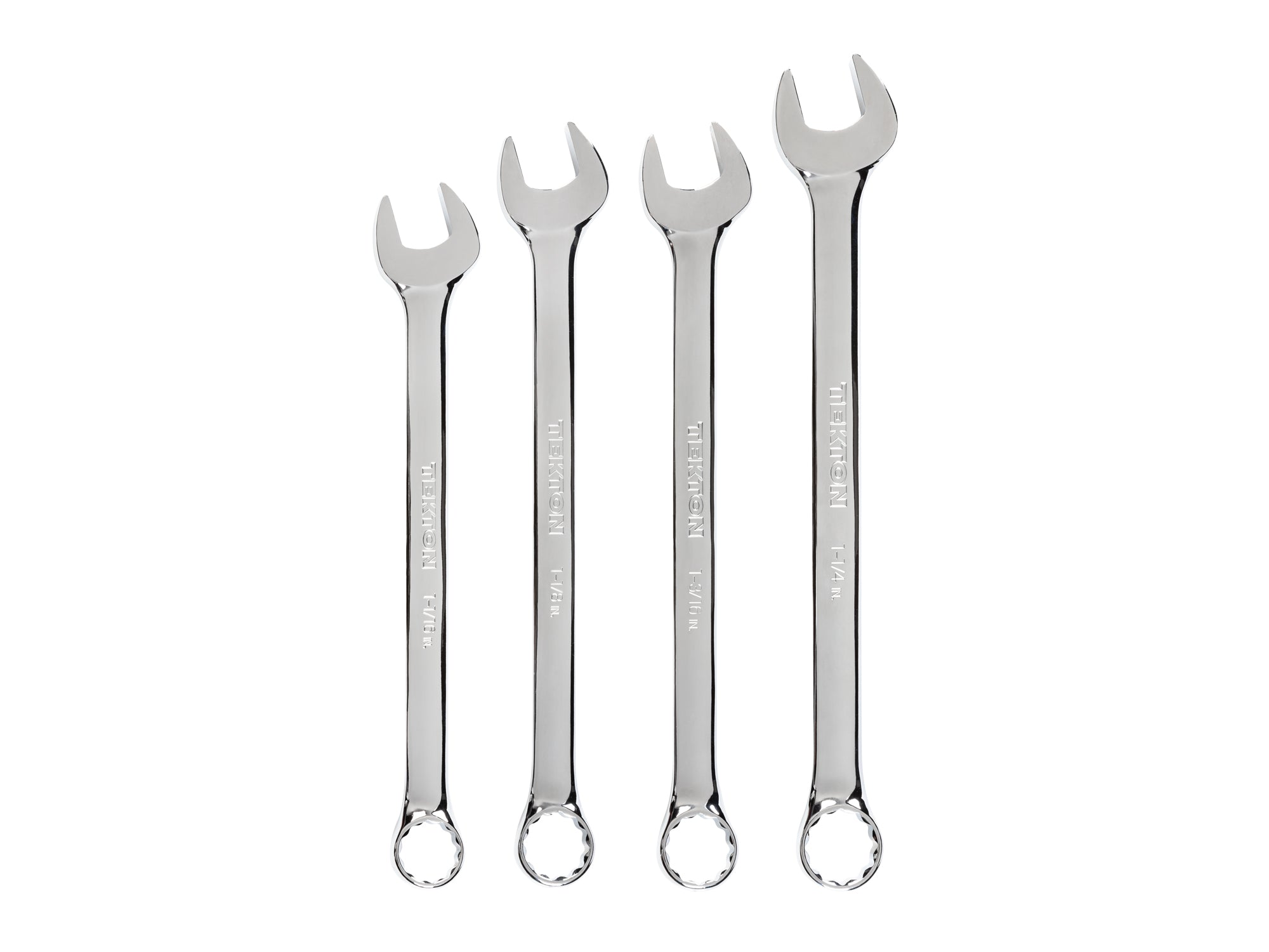 Combination Wrench Set, 4-Piece (1-1/16 - 1-1/4 in.)