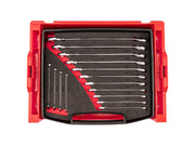 Combination Wrench Set with Open Top Drawer and Rack, 15-Piece (1/4 - 1 in.)