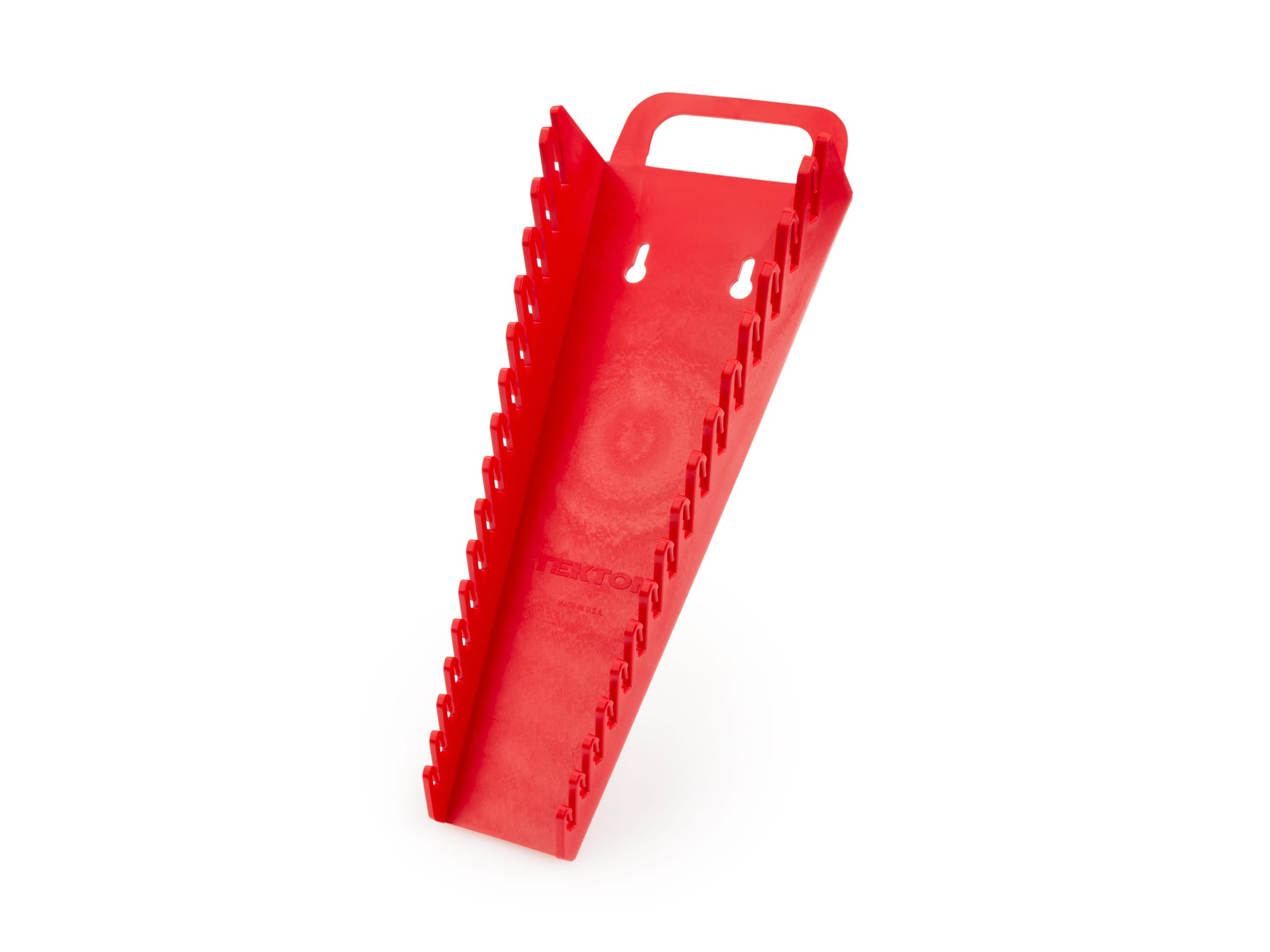 16-Tool Angle Head Wrench Holder (Red)
