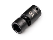 3/8 Inch Drive x 16 mm Shallow 6-Point Universal Joint Impact Socket