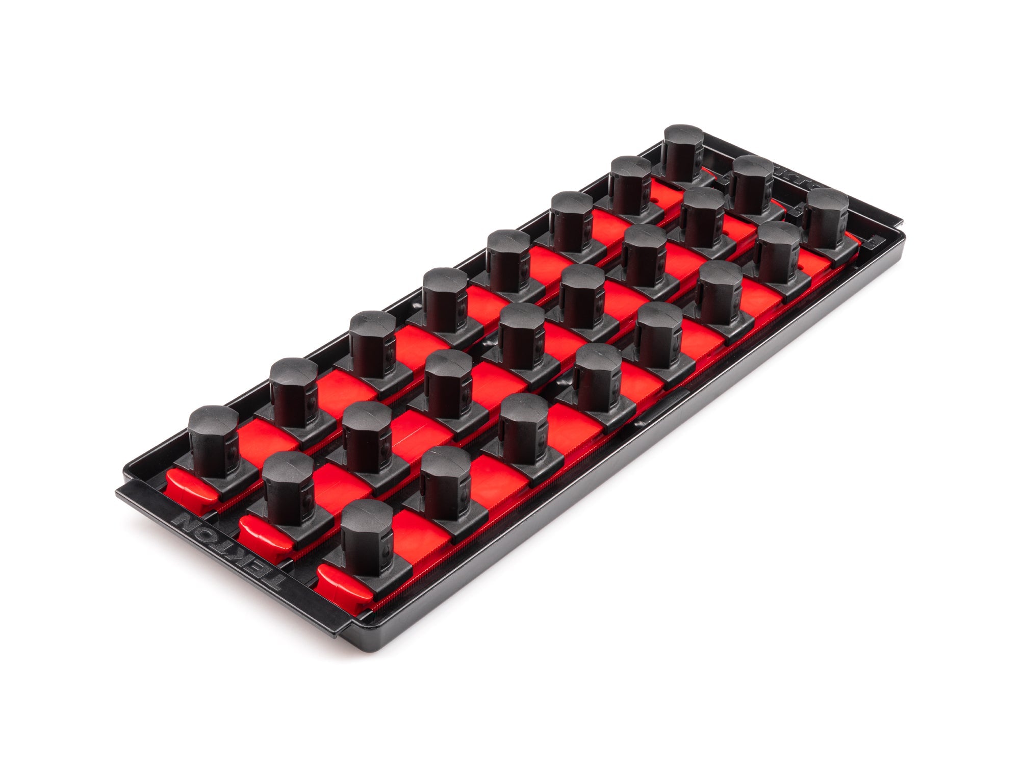 3/4 Inch Drive 3-Rail Socket Organizer Set, Red (24-Tool)