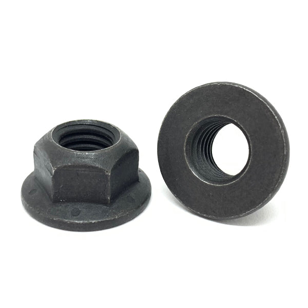 M10-1.5 Class 10 Hex Flange Prevailing Torque Top Lock Nuts Phos & Oil