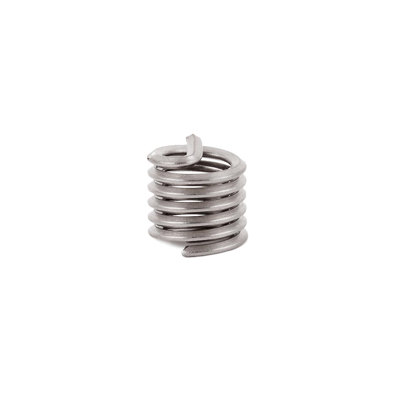 1/4"-20 x 0.375" Stainless Steel Threaded Coil Insert