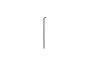 3 mm Short Arm Ball End Hex L-Key