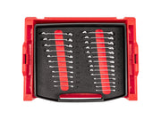Stubby Combination Wrench Set with Open Top Drawer and Rack, 25-Piece (1/4 - 3/4 in., 6 - 19 mm)