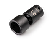 3/8 Inch Drive x 21 mm Shallow 6-Point Universal Joint Impact Socket