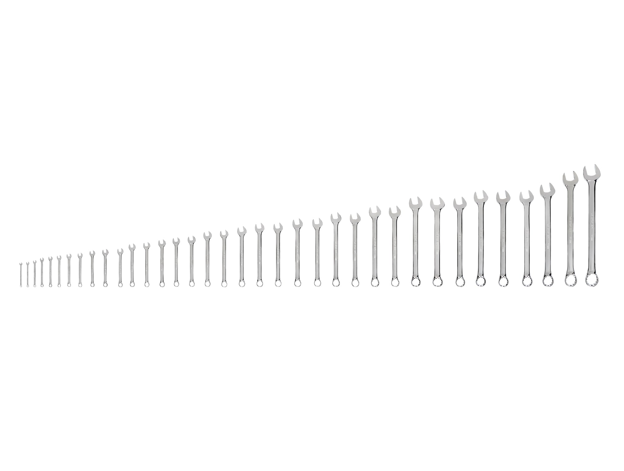 Combination Wrench Set, 36-Piece (6-50 mm, Common Sizes)