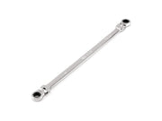 3/8 x 7/16 Inch Long Flex Head 12-Point Ratcheting Box End Wrench