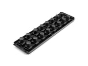 3/4 Inch Drive 2-Rail Socket Organizer Set, Black (16-Tool)
