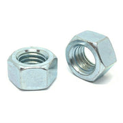 #8-32 Grade 2 Finished Hex Nuts Zinc Clear