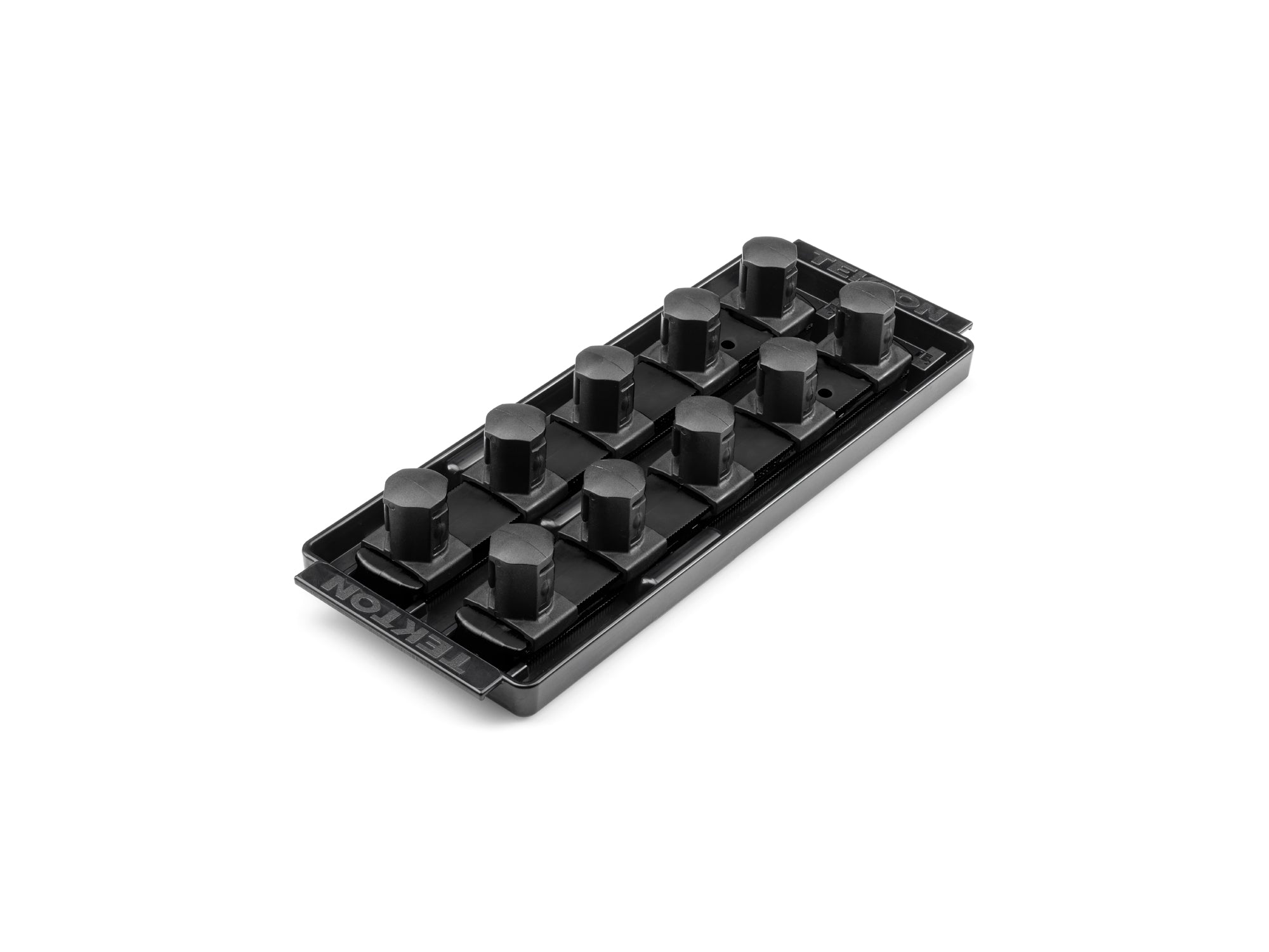 3/4 Inch Drive 2-Rail Socket Organizer Set, Black (10-Tool)