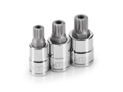 1/2 Inch Tamper-Resistant Triple Square Bit Socket Set, 3-Piece (MT14 - MT18)