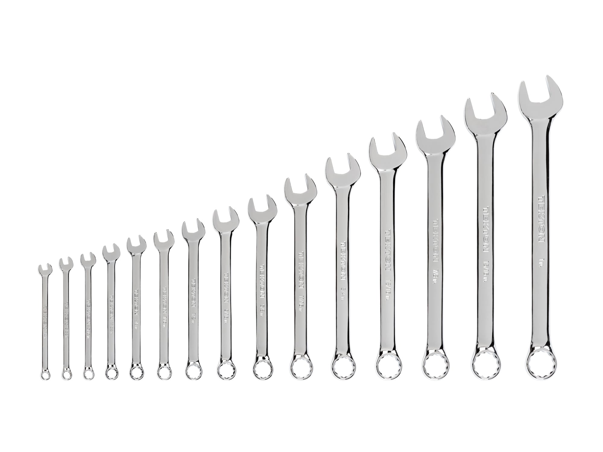 Combination Wrench Set, 15-Piece (1/4-1 in.)