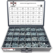 Unslotted Hex Washer Head Self Drilling Screws Zinc - 2931 PCS