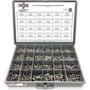 Metric A2-70 Allen Button Head Socket Cap Screws Bolts Stainless Steel Assortment - 905 PCS