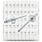 Aluminum and Steel Multi-Grip, Closed-End, & Oversized Head Rivets Assortment - 2025 PCS