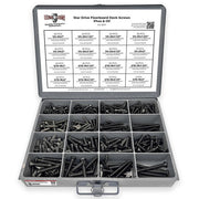 Star Drive Flat Head Trailer Floorboard Deck Screws Assortment - 441 PCS