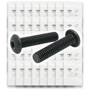 Metric 12.9 Alloy Allen Button Head Socket Cap Screws Bolts Black Oxide Assortment - 904 PCS