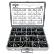 Metric 12.9 Alloy Allen Socket Head Cap Screws Bolts Black Oxide Assortment - 453 PCS