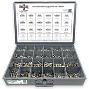 Inch Stainless Steel Hex Cap Screws, Nuts & Washers - 1147 PCS