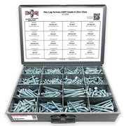 Hex Lag Screws A307 Grade A Zinc Clear -779 PCS