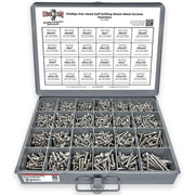 Phillips Pan Head Self Drilling Sheet Metal Screws Stainless  - 1421 PCS