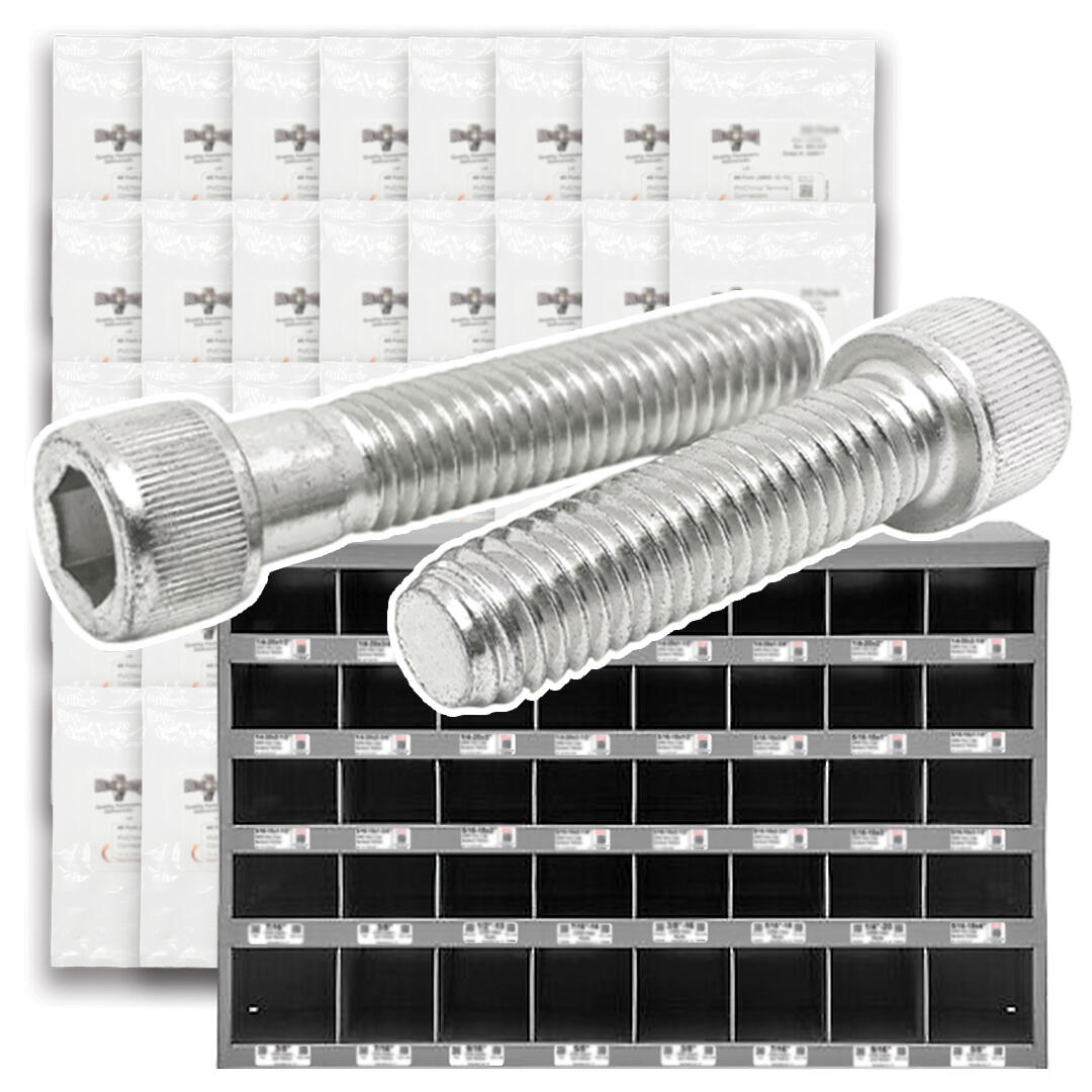 316 Stainless Steel Socket Head Cap Screws - 1656 PCS