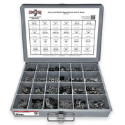 Inch Speed Nuts & U-Nuts Assortment - 457 PCS