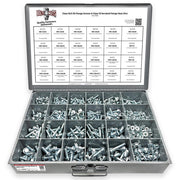 Metric Class 10.9 JIS Hex Flange Frame Bolts & Serrated Nuts Assortment M6-M10 763 PCS