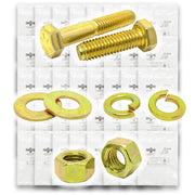 Inch Grade 8 Hex Cap Screws, Hex Nuts, Flat & Lock Washers - 4022 PCS