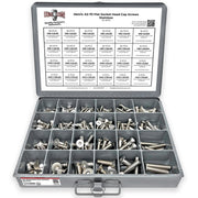 Metric A2-70 Stainless Steel Flat Socket Screws - 305 PCS